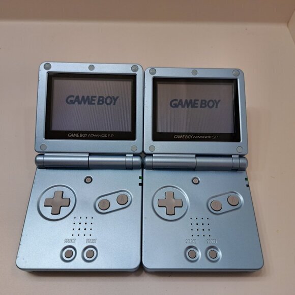 1X Authentic Nintendo Gameboy Advance SP Pearl Blue Japan - Picture 4 of 4